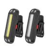 Bicicleta à prova d 'água da cauda traseira levou luzes de aviso brilhante luzes ipx-5 impermeável USB recarregável Bicicleta traseira A08 A30 A56