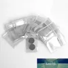 100pcs Plastic Packing Bags Clear Zip Lock Bags 2"x1.5" Transparent Jewelry Resealable Thicken Storage Bag