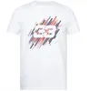 Camisetas masculinas F1 F1 Formula One Camiseta Caminheira Casual Casual Camiseta Casual Camiseta Casual Camiseta 3M411