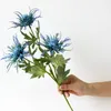 Decorative Flowers & Wreaths Plants Home Decor Artificial Eryngium Thistles Bunch Simulation Plastic Fake Wedding Decors Party Clu223B