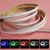 Hög densitet 5m COB FOB LED Flexibel Strip Ljus RGB Färgbyte 630led / M Ribbon Tape Smooth Linear IP44 Vattentät Super Ljust för Counter Celling Lighting