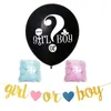 36-inç siyah soru işareti erkek veya kız vastepaper balon moda aksesuarları cinsiyet parti bebek duş ortaya çıkarır 495 k2