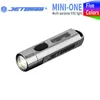 Jetbeam MINI ONE Flashlight Torch uv light EDC Light Uv Rechargeable led flashlight 220212