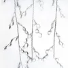 Guirlande de rideau en perles de cristal acrylique 30-150cm, 20 pièces, guirlande de branche de gouttelettes d'eau claire, fournitures de décoration pour fête de mariage