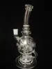 2022 10 ''Exosphere hookahs 14 구멍 grab egg glass bongs regy rig rig 흡연 물 파이프 에그로 스피어 콤보 볼 리그 14.4mm 조인트