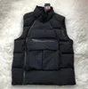 Fashion-New Just Mens Down Vest Fashion Vest Giacca invernale Cappotto con lettere Abbigliamento streetwear outdoor di alta qualità Taglia asiatica L-3XL