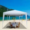 10x20ft Pop Up Wedding Party Shade Tente 3x6m Camping en plein air Imperméable Pliage Gazebo Beach Auvent avec sac de transport Navire de USA