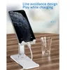 Foldable Phone Stand for Desktop Angle Height Adjustable Desktop Phone Stand Holder Bracket for iPhone 12 11 Pro Xr Xs Max iPad Kindle