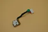 Conector de alimentação DC IN com cabo para HP 15-BC Omen 15-AX 799751-Y50 799751-S50 799751-F50