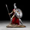 Oude Rome Sparta Hero Resin Craft Figurines Ornament War God Spartacus Vintage Woondecoratie Accessoires Warrior Micromodel T200710