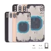 Custodia OEM per iPhone 8 8Plus X XR XS 11 12 13 Pro MAX Vetro posteriore Telaio centrale Telaio Batteria Coperchio posteriore Assemblaggio alloggiamento completo