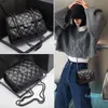 Bag Female Diamond Chain Women Luxury Handbag One Shoulder Underarm Messenger Small Square Purse Design Mobile Phone Tote