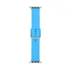 Silikonklockband Smartband för Apple Watch 44mm 42mm 40mm 38mm Correa Tillbehör Silikon Sportband Armband Iwatch 3 4 5 SE 6 7 41mm 45mm Watch Band