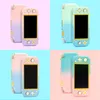 2022 Nintendo Switch Lite Console의 데이터 개구리 보호 케이스 하드 케이스 쉘 피부 믹스 다채로운 뒷 표지