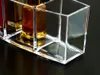 Transparent Acrylic Cosmetic Storage Box Makeup Brush Holder Organizer Lipstick Eyebrow Pencil Bathroom Storage Display Stand V8