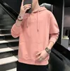 Sweatshirt mannen Solid Color Jacket Casual All-match Hooded Koreaanse stijl Trendy Student Jacket Men 201127