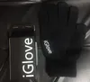 Mode unisexe iGloves coloré téléphone portable touché gants hommes femmes hiver mitaines noir chaud Smartphone conduite gant 2 pièces une paire 2020