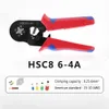 HSC8 6-4 Multi-use 0.25-6mm2 Self-adjusting Crimping Plier for Cable End Sleeves Ferrules Hand tools pliers Tubular terminal Y200321