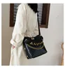 Bucket bag designer shoulder bags women messenger bag Lozenge lady luxury crossbody handbag widened handle chain three straps lock HBP