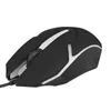 X1 mouse da gioco accessori per computer RGB luminoso business office mouse cablato mouse in bianco e nero spedizione gratuita