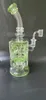 ash catcher hookahs The latest version of 2022 seven colors square hole hookah oil rig bubble pipe full height 12.2 inches