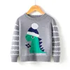 Christmas Knit Sweater Autumn Winter Baby Boys Girls Clothes Cartoon Pullover Kids Children's Clothing 210429