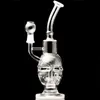 26cm Tall Hookahs Skull Bong 14.4mm Joint Heady Shop Fab Egg Smoking water Pipes Oil Rigs Glass Bongs Hookahs 10inches