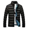 겨울 재킷 파카 남성 패션 가을 따뜻한 착실히 보내다 브랜드 슬림 남성 코트 캐주얼 방풍 재킷 남성 M-4XL 201026