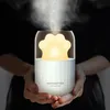 Umidificatore da 300 ml Creatività Artiglio del diavolo USB ultra silenzioso Aroma Essenziale Lampada da notte a LED per auto Purificatore d'aria Mist Maker Aria più fresca Bianco