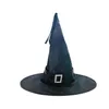Halloween LED Knipperen Hoeden Volwassen Performance Heks Hat Party Decoratie Bandage Cap Mode Props Prom Levert 4 5cy D2
