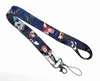 50pcs Cartoon Japan Anime Jujutsu Kaisen Neck Strap Lanyards Badge Holder Rope Pendant Key Chain Accessorie New Design boy girl Gifts Small Wholesale