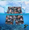 Homens verão casual shorts 2020 mens Beach Respirável Rápido Quick Seco Solto Calça Colorido Calças Suor Sportswear Plus Size1