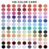 108 Цветов Fineliner Color Pen Set Coloral Ultra Fine 0,4 мм Фудовые наконечники в 108 Отдельные цвета - чертеж пористой точки маркера 201202