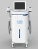 Kraftfull -14 ° 360 ° Omgivning Frysta Cryo Celluliter Minska bantning 4 Handtag Frysning Fettkryolipolys med Blue Light Laser Slimming Beauty Machine