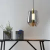 Nordic glazen hanglampen met enkele kop, minimalistische eetkamer, studeerkamer, bedlampje, creatieve hanglamp, hanglampen