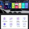 11 pollici 4G Triple Screen Dash Cam Android Car DVR Navigazione GPS Specchietto retrovisore Dual len 1080P Camera Registratore automatico WiFi 2 + 32 GB