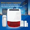 FreeShipping 433MHz Wireless light Flash Strobe Outdoor Solar Waterproof Siren for Home Burglar Wifi GSM Home Security Alarm System