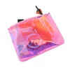 Neue Trousse de Maquillage PVC Laser Transparente Wasserdichte Tasche Große Kapazität Kupplung Make-up Wäsche Gurgeln Aufbewahrungstasche Klare Taschen