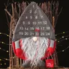 Nouvelles décorations de Noël Forêt nordique vieil homme calendrier Rudolph Compte à rebours Calendrier calendrier créatif T3I51357