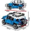 999PCS City Super Racing Sports Car Budowanie Technik Raptor Pickup Pickup Pojazd Supercar dla dzieci cegły