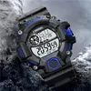 High-end Watches For Men Multifunctional Sport Led Luminous Electronic Watch Large Dial Waterproof WristWatch Male Orologio1