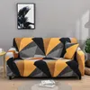 Geometrische Elastische Sofa Cover voor Woonkamer Moderne Sectional Hoek Sofa Slipcover Couch Cover Chair Protector Christmas Decor LJ201216