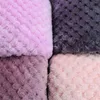 3d fluffig super mjuk barn säng spridda rosa blå mysig våren toddler sängkläder quilt korall fleece furry barn filt 220209