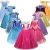 Flickor Princess Dress Halloween Costume Birthday Party Clothing for Children Barn Vestidos Robe Fille Girls Fancy Dress9582835