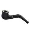 Mini Black Creative Creative Portable Pipes Padrões de flores adultos Tubos de filtro de gadgets práticos Acessórios para fumantes Pipe VTKY2227569626