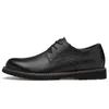 Clax Mens Oxfords Shoes本革のドレスシューズ男性ウェディングシューズソーシャルショーチュールオムブラウンオフィスフォーマルシューズプラスサイズY200420