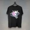 Camisetas de marea callejera al por mayor impresión para pájaros Camiseta de manga corta de Hip Hop Hop Hop Hop Hop para hombres y mujeres