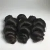 Fashion style loose wave 100% natural Indian virgin human hair bundles 3 piece whosale price best quality