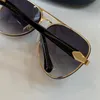 Neue Modedesign-Sonnenbrille 1091 rahmenlose Pilotenlinse Metallrahmen schlangenförmiger Pfahlkopf beliebter großzügiger Stil Top-Schutz g5841641