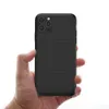 Pour iPhone 12 Pro Max 6.7 12 Mini 5.4 1.3MM Armure Antichoc Souple TPU Étui de Téléphone Portable Couverture Arrière D1